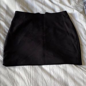 Black mini skirt from express